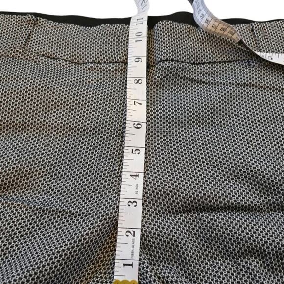 Lane Bryant The Allie Black and White Geometric Stretch Academia Pants Plus 20 - Picture 7 of 9